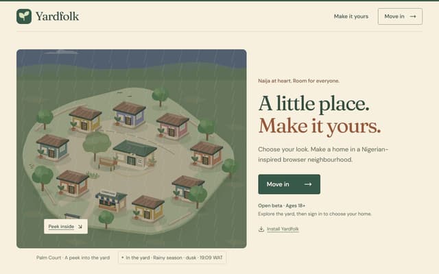 Yardfolk preview