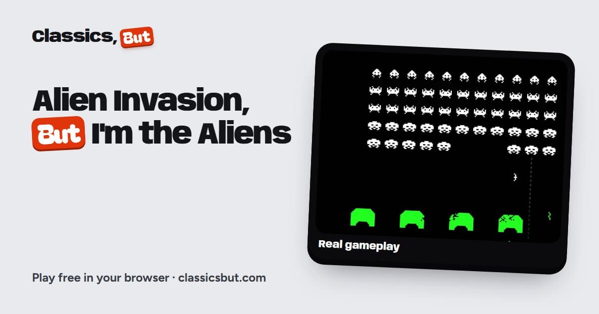 Capa de Alien Invasion, But I'm the Aliens