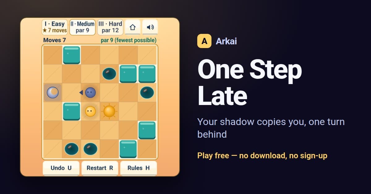 One Step Late cover