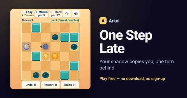One Step Late preview