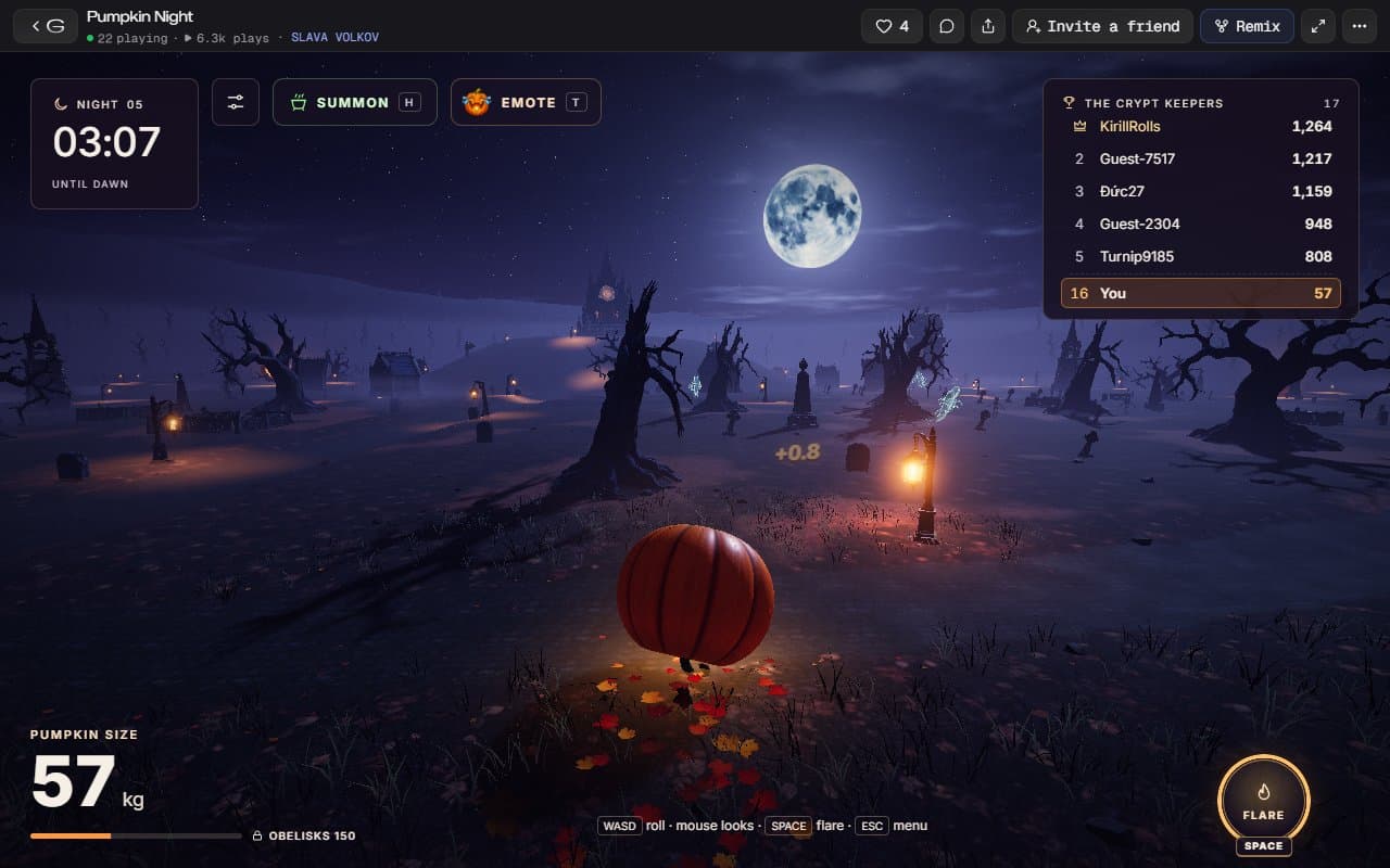 Cover image for Pumpkin Night