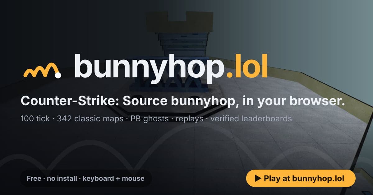 Counter-Strike: Source Bunnyhop (bunnyhop.lol) cover