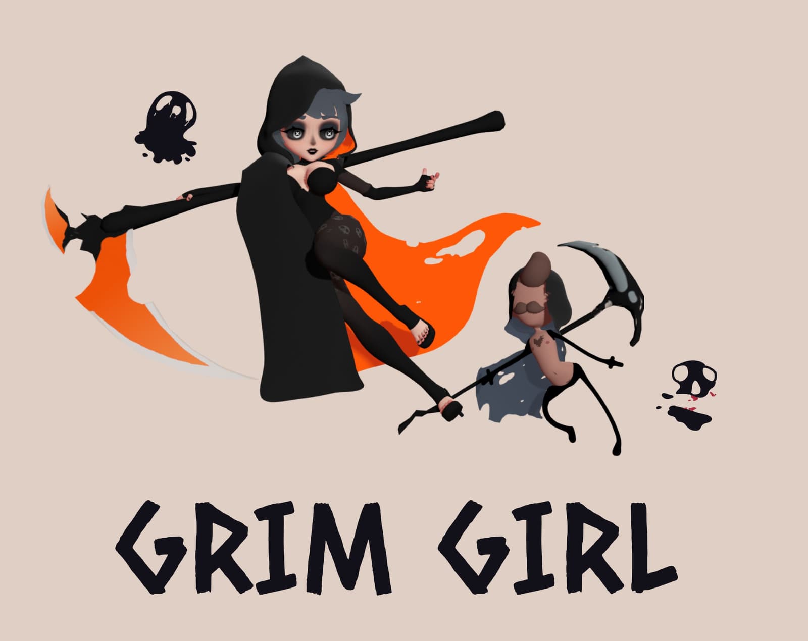 Capa de Grim Girl