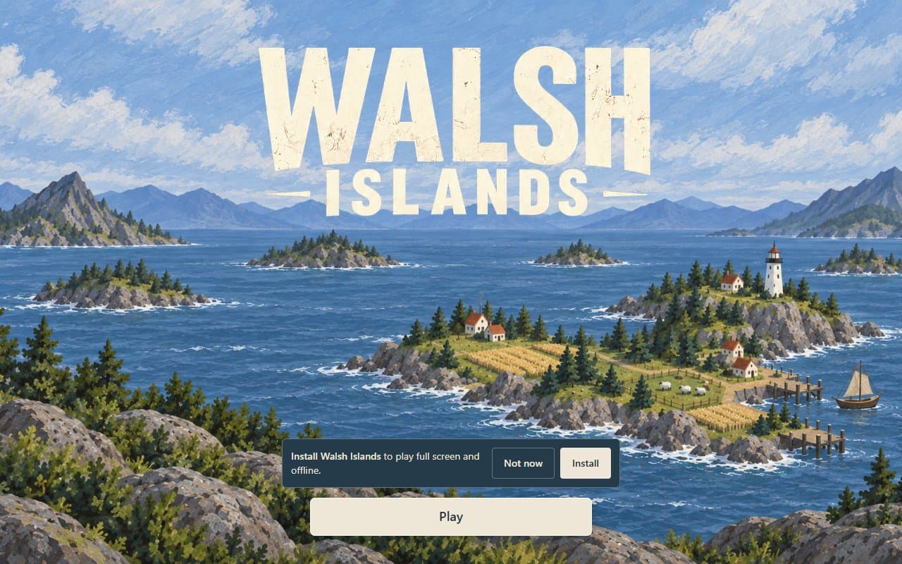 Cover image for Walsh Islands