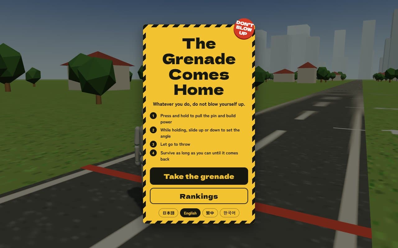 Cover image for The Grenade Comes Home