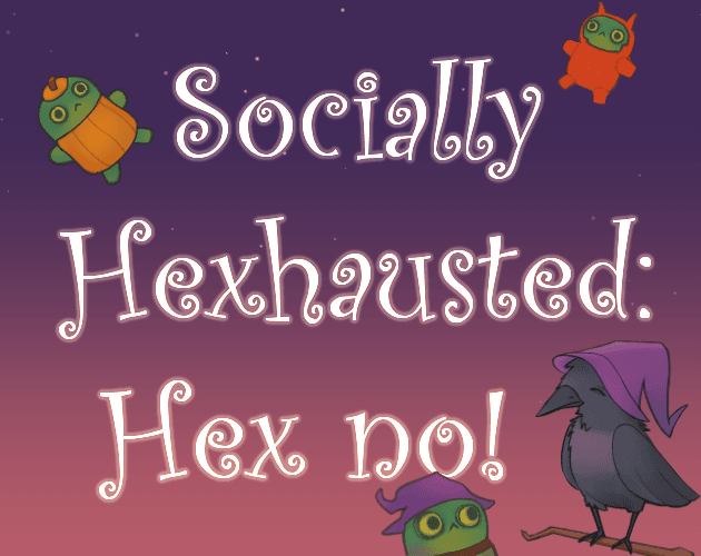 Portada de Socially Hexhausted