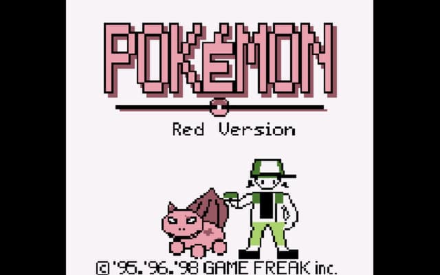 Pokémon Red and Blue preview