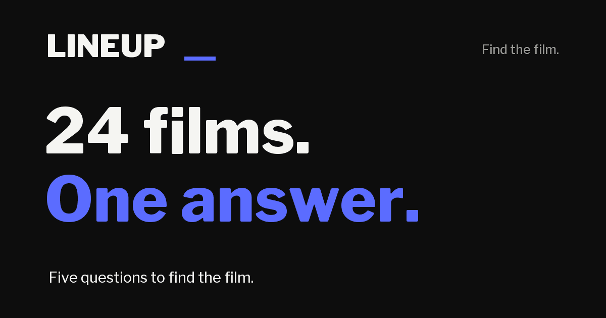 Cover image for LINEUP — Daily Movie Guessing Game | Find the Film