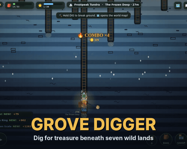Capa de Grove Digger