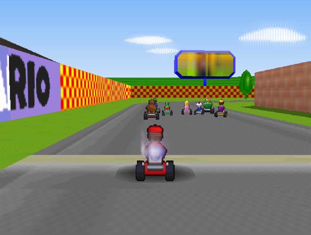 Mario Kart 64 cover