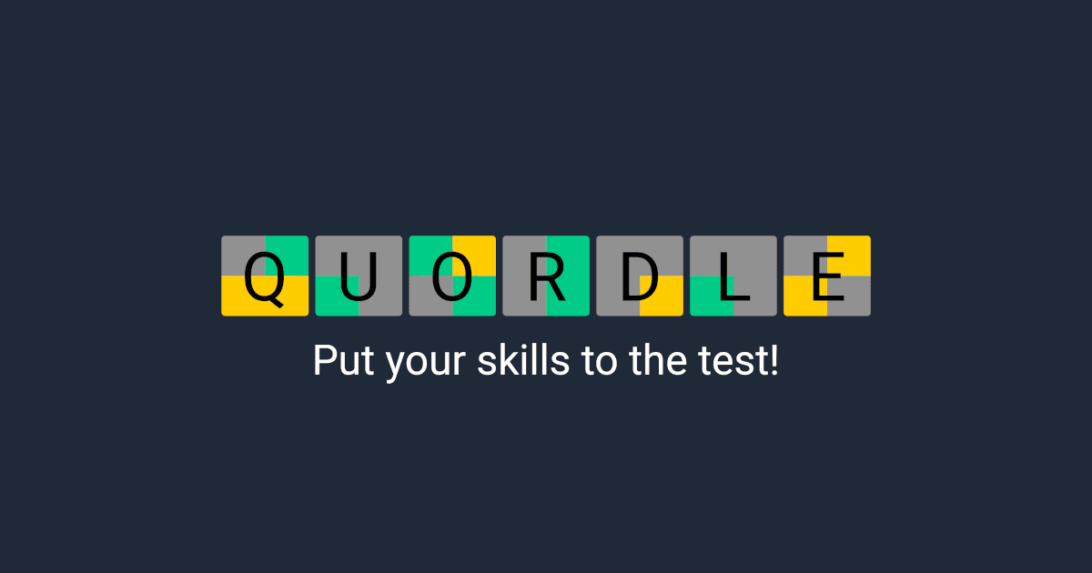 Portada de Quordle
