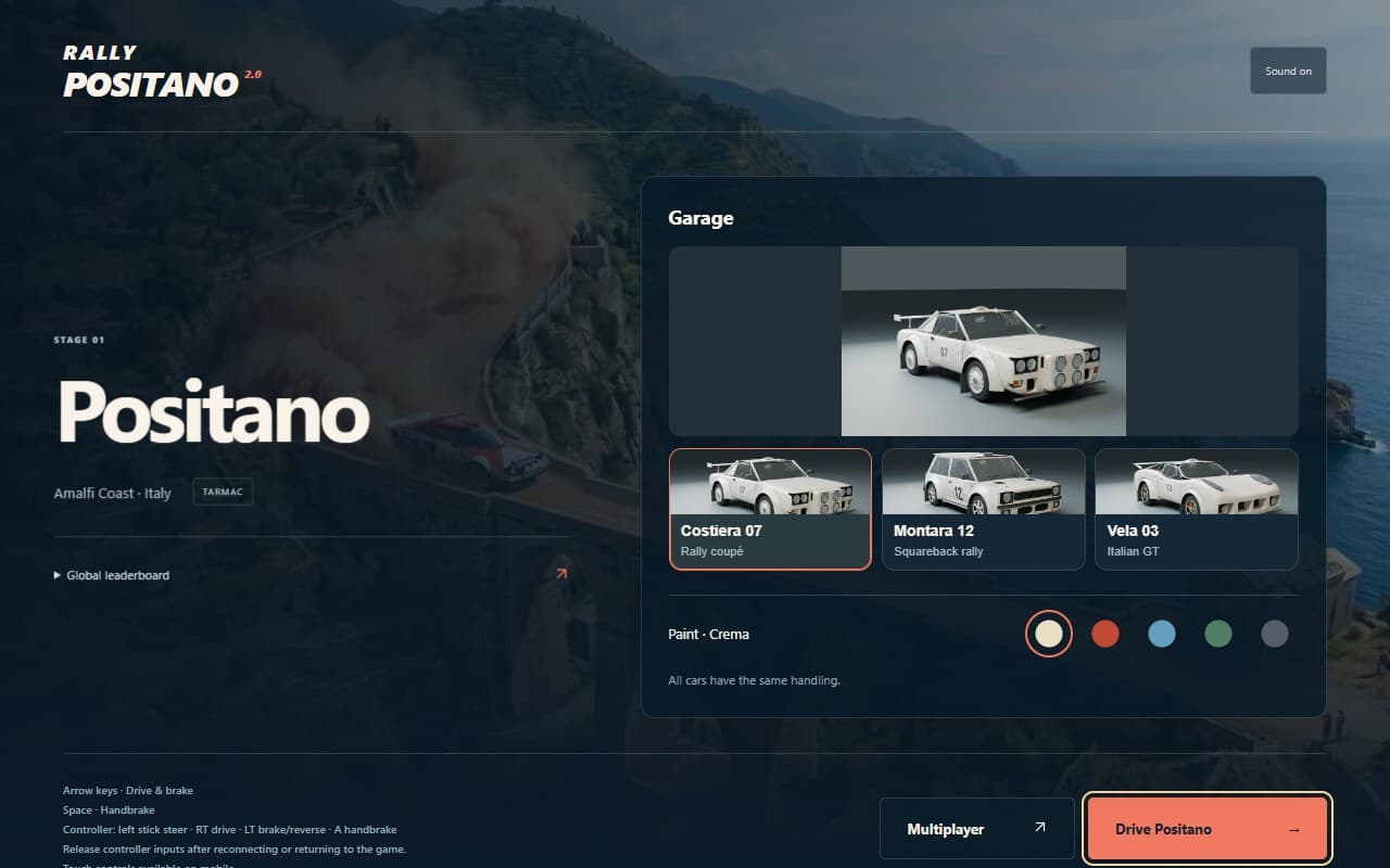 Cover image for Rally Positano