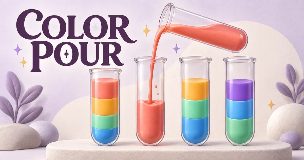 Cover image for Color Pour — Water Sort Puzzle