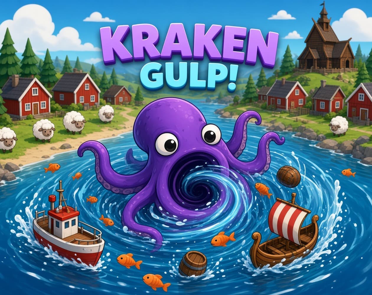 Portada de Kraken Gulp!