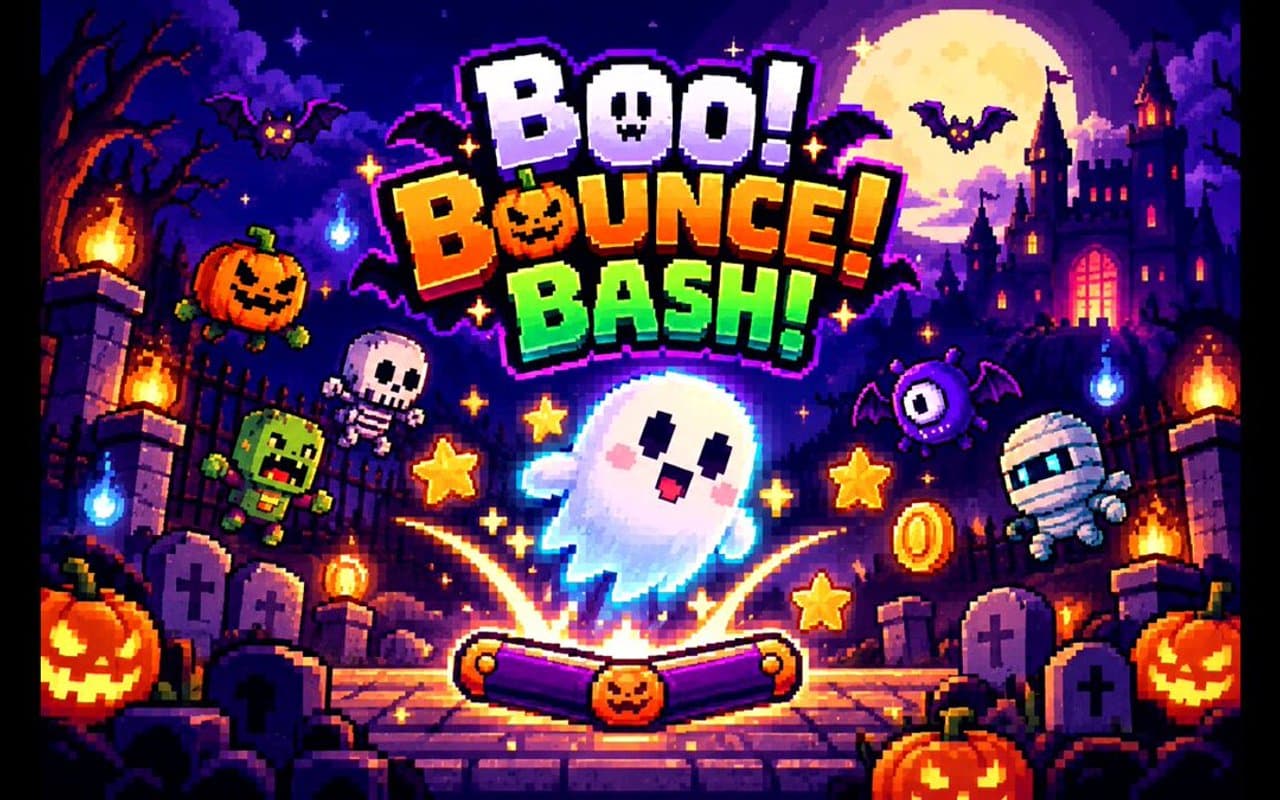 Cover image for Boo!Bash!Bounce!