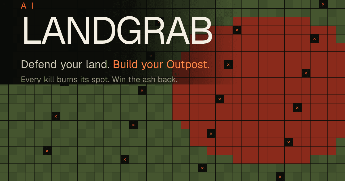 Portada de AI LANDGRAB: Hold the land